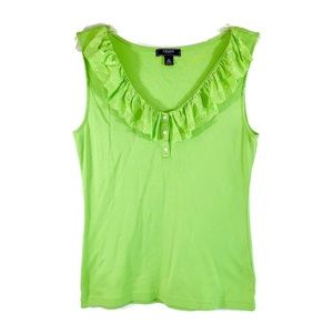 Chaps by Ralph Lauren  Green Sleeveless Tshirt